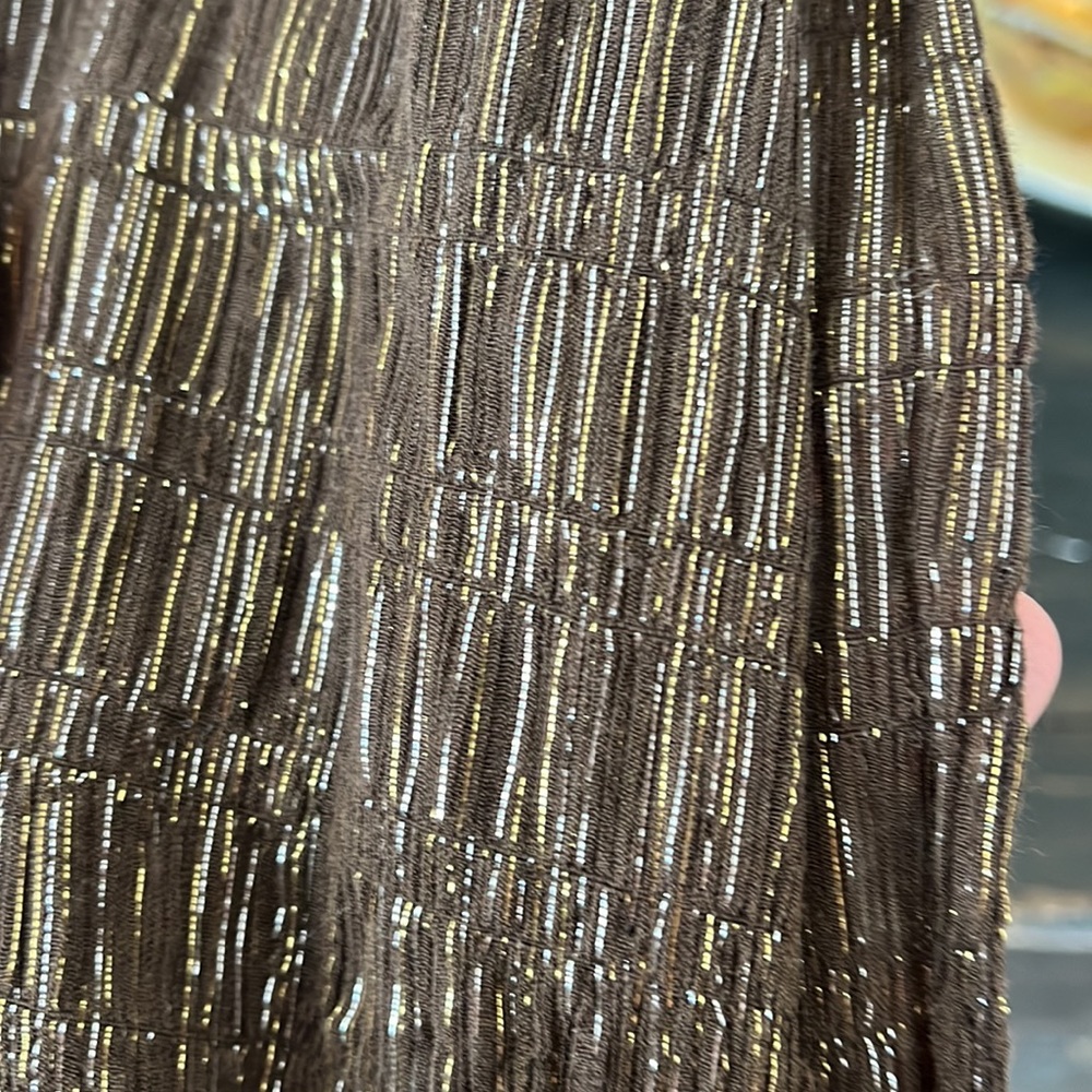 Echo Metallic Thread Scarf - image 3